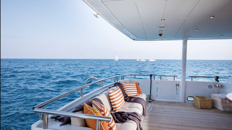 Alquiler super yacht eventos en Barcelona para 50 personas