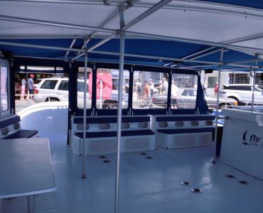 Alquiler catamaran Puerto deportivo Marbella para gupos de hasta 120 invitados